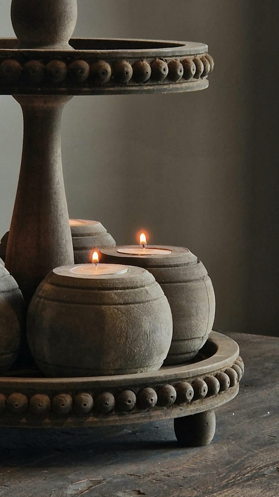 Waxine houder L - Luksa Home Collection