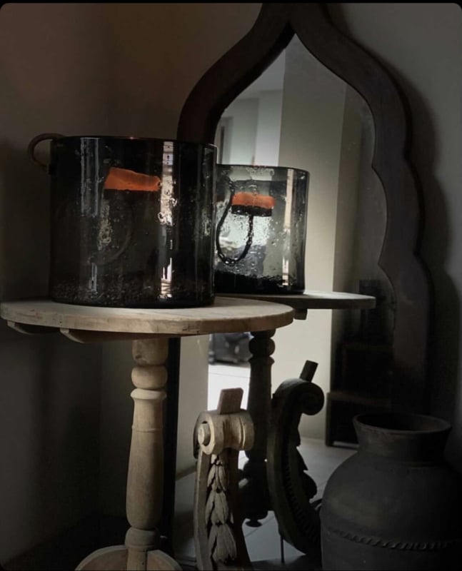 Windlicht ‘Chocolate’ 10/10cm