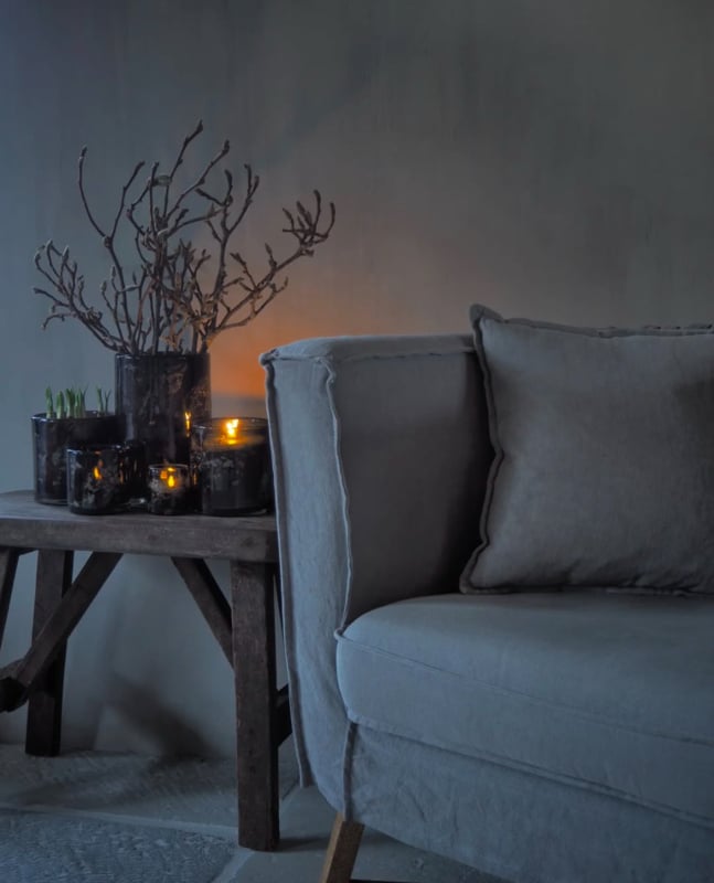 Windlicht ‘Chocolate’ 10/10cm