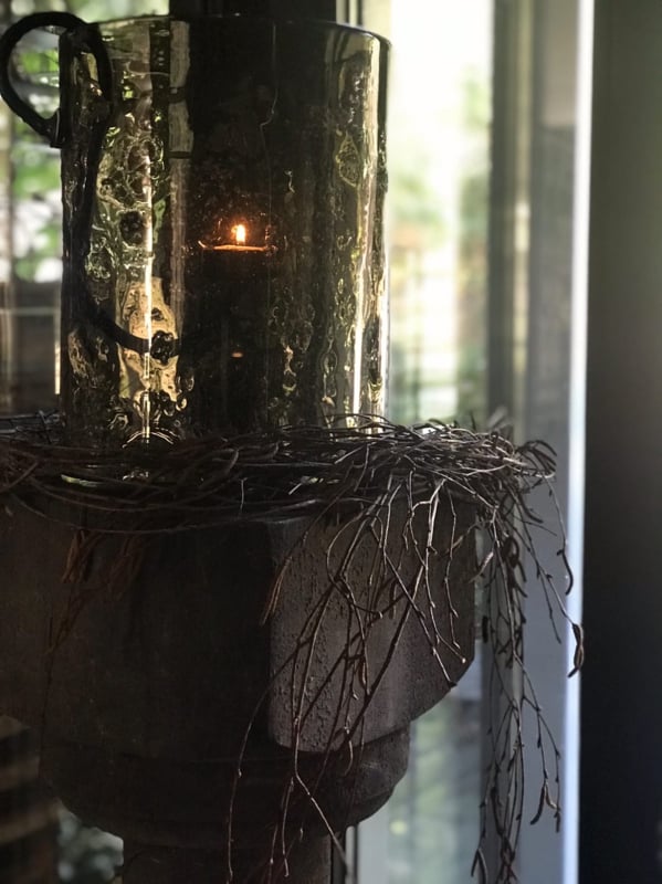 Windlicht ‘Chocolate’ 30/20cm