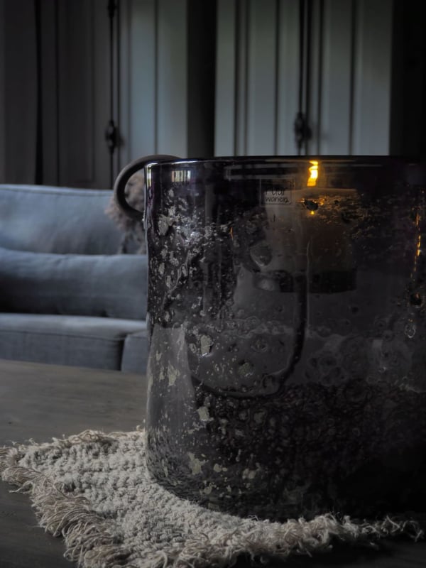 Windlicht 'Chocolate' 35/35 cm