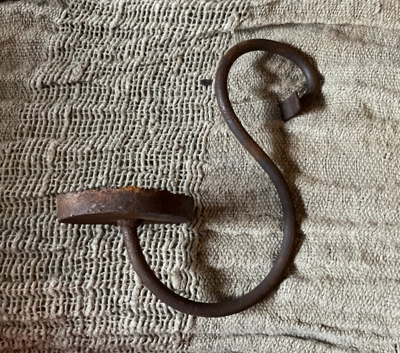 Kandelaar deluxe roest voor in windlicht 35/35